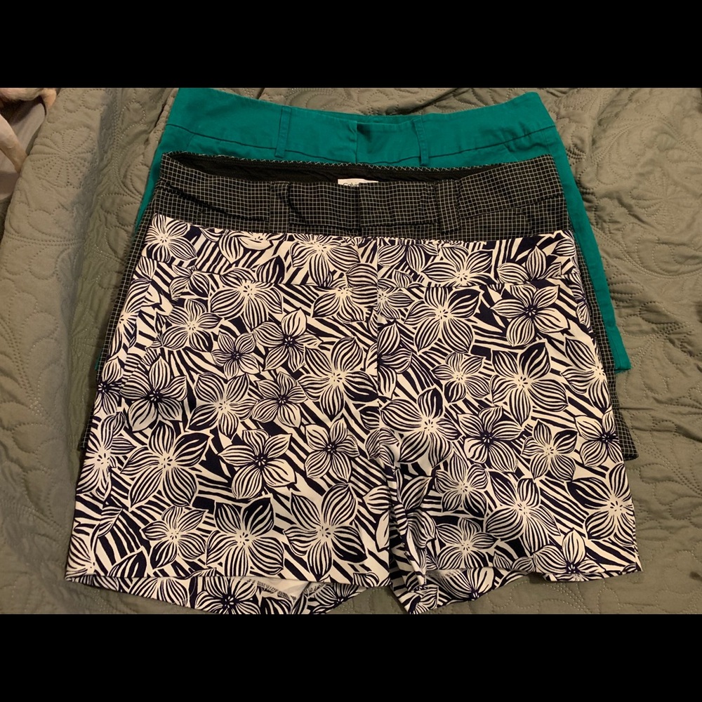 3 pairs of shorts